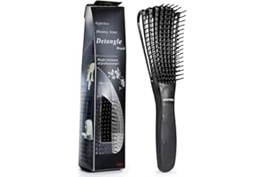 BESTOOL Hair Brush-Detangler Nylon Bristles Brush Vented Blow Dryer Curly Massage Hair Brush for Men Women Kids-Easy Cleaning