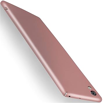 moex Sony Xperia XA1 Ultra | Hülle Rose-Gold Alpha Back-Cover TPU Schutzhülle Dünn Handyhülle für Sony Xperia XA1 Ultra Case 