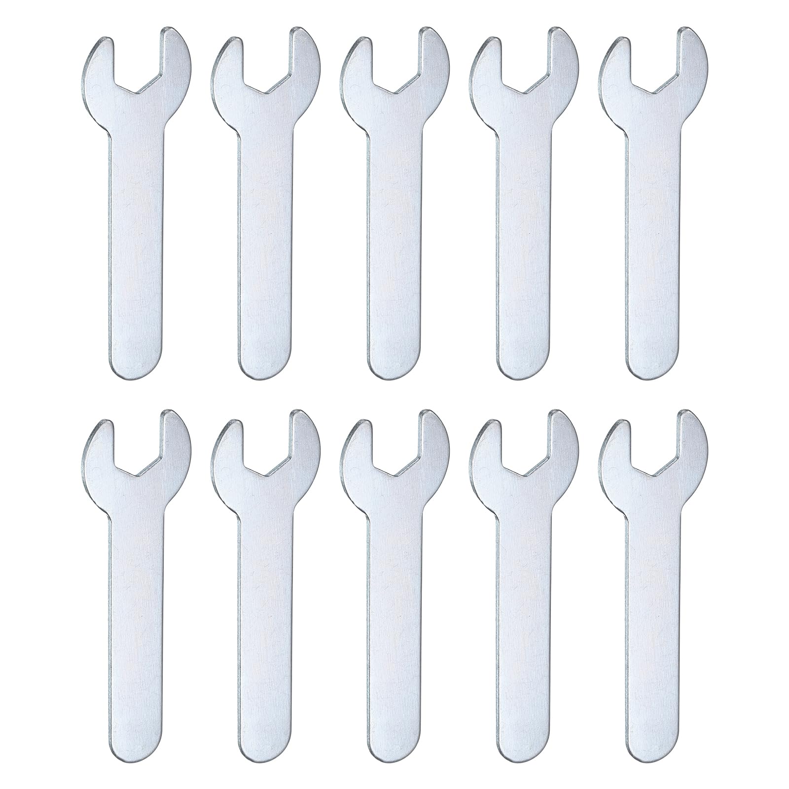 HARFINGTON 10pcs Small Wrench 10x70x1.5mm Metric