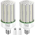 GTAREN 150W LED Corn Cob Light Bulb 2Pack,Equivalent 600W Metal Halide HPS HID CFL,5000K Daylight,E39 Mogul Base LED Retrofit Bulb,for Commercial Industrial Lighting Gyms Workshop Bay Light Fixture