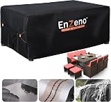 Enzeno Patio Furniture Cover 170x94cm Waterproof Oxford 420D Windproof