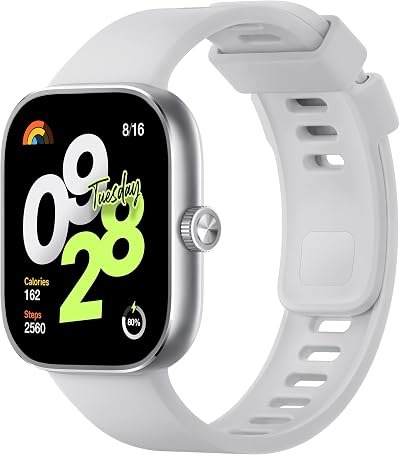 Xiaomi Redmi Watch 4 Silver EU BHR7848GL Health Fitness Tracker SpO2 20 Days