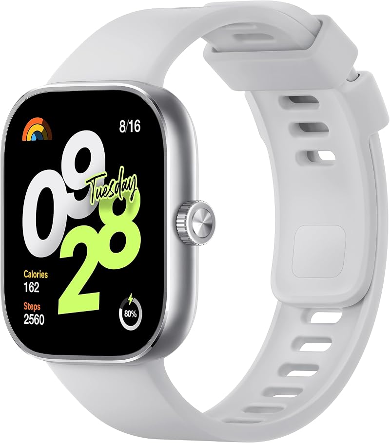 Xiaomi Redmi Watch 4 Silver EU BHR7848GL Health Fitness Tracker SpO2 20 Days