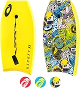 Osprey 33” Bodyboard Kids Beginners Lightweight Deck with Leash view 3