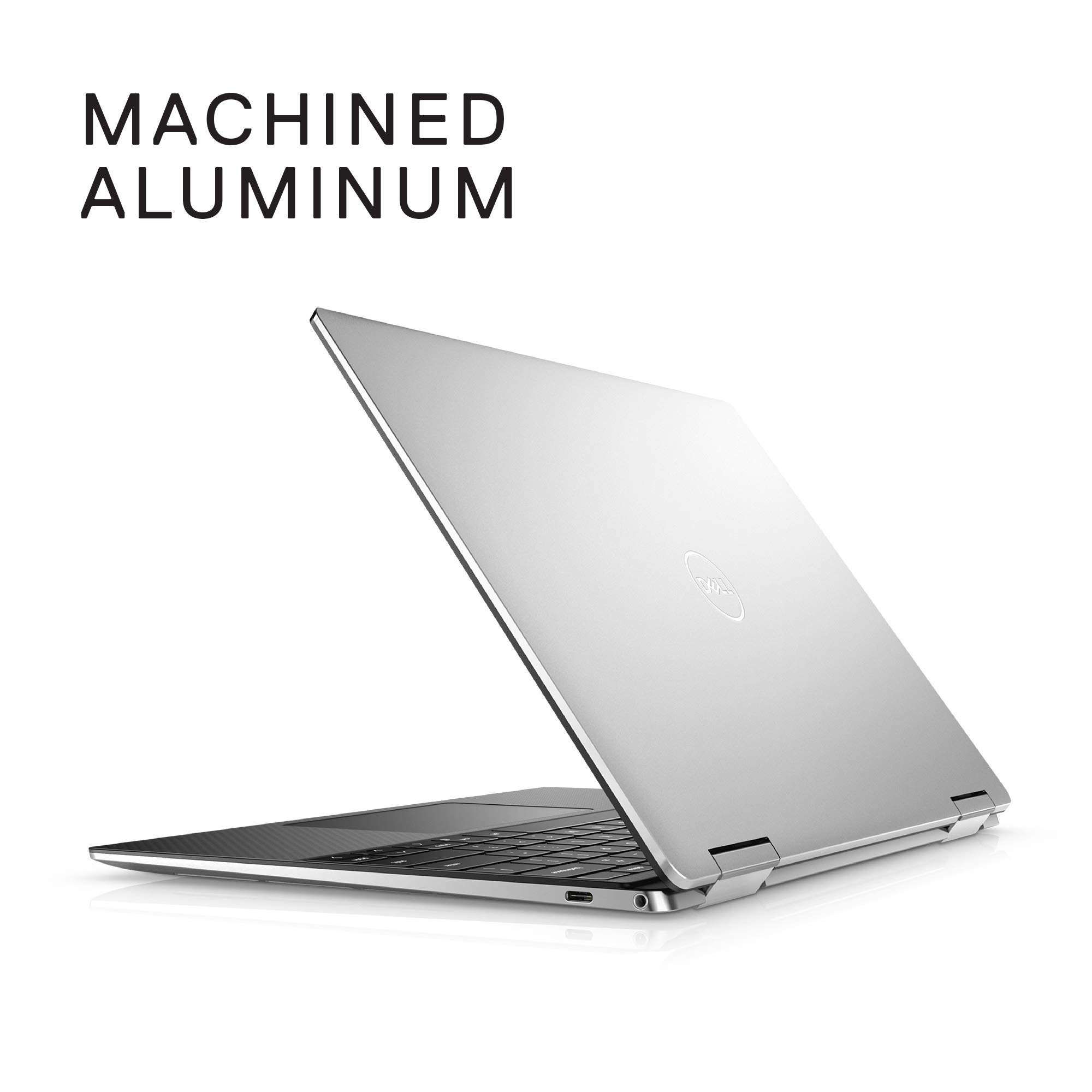Dell XPS 13 7390 2-in-1 Convertible, 13.4 inch FHD+ Touch Laptop - Intel Core i7-1065G7, 32GB LPDDR4x RAM, 512GB SSD, Intel Iris Plus Graphics, Windows 10 Home - Platinum Silver, Black Interior