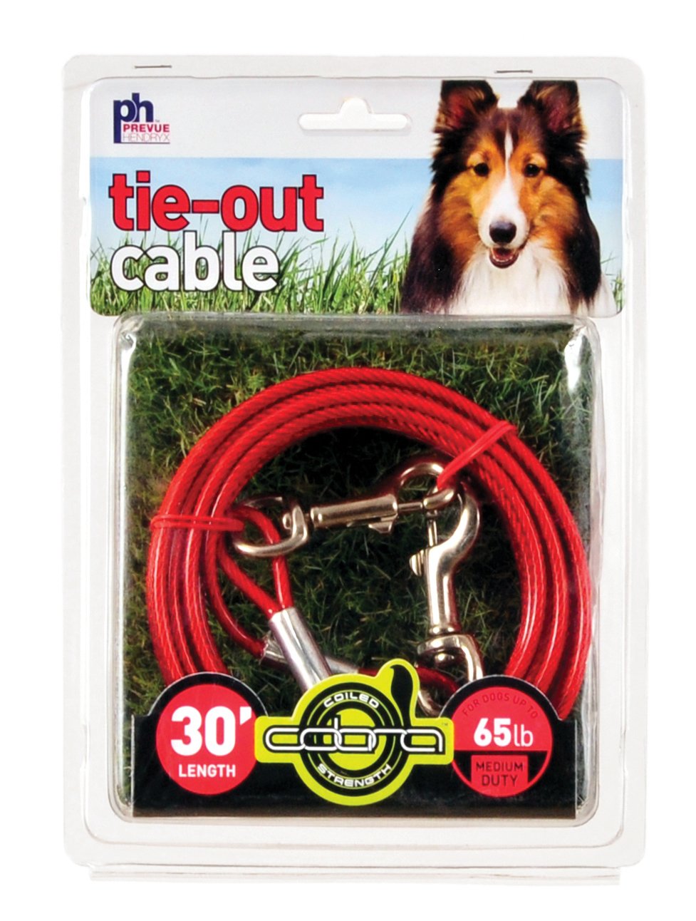 Prevue Pet Products 2121 Medium-Duty 30' Tie-Out Cable