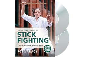 Art & Science of Stick Fighting 2-DVD Joe Varady (YMAA martial arts) Develops Escrima, Kali, Sword, Staff skills