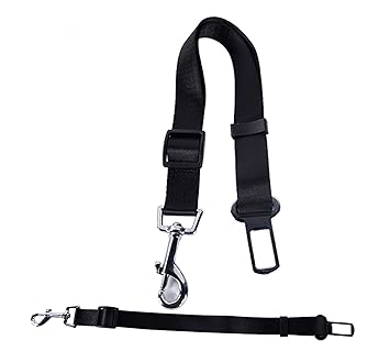 Diawell Hundeleine für Auto Sicherheitsgurt hunde transport Katzenleine Autogurt-Adapter