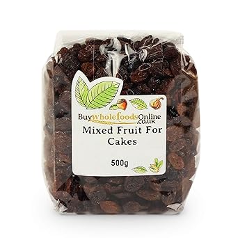 Buy Whole Foods Online Mixed Fruit for Cakes 500g: Amazon.co.uk: Grocery