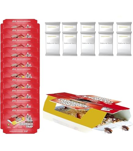 SHENGDONG Cockroach Trap Box Reusable Roach Catcher Trap for
