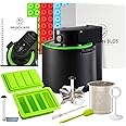 3-In-1 Magical Infuser Machine, Herb Decarboxylator & Gummy Maker. Butter Maker Machine for creating Infused Butter, Gummies, Herbal Oil & More. Recipe Book & All Accessories