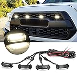 OXILAM LED Grille Lights with Harness & Fuse for