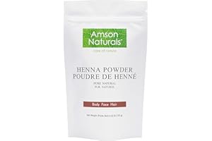 Henna Natural Powder 100 gm (Mehndi) - 100% Pure & Natural-by Amson Naturals