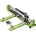 VEVOR Tile Cutter 32 Inch Manual Tile Cutter 1.4 Inch Tile Cutting Machine Ceramic Porcelain Tile Cutter w/Laser Guide All-Steel Frame and Bonus Spare Cutter Wheels Tile Cutter Hand Tool