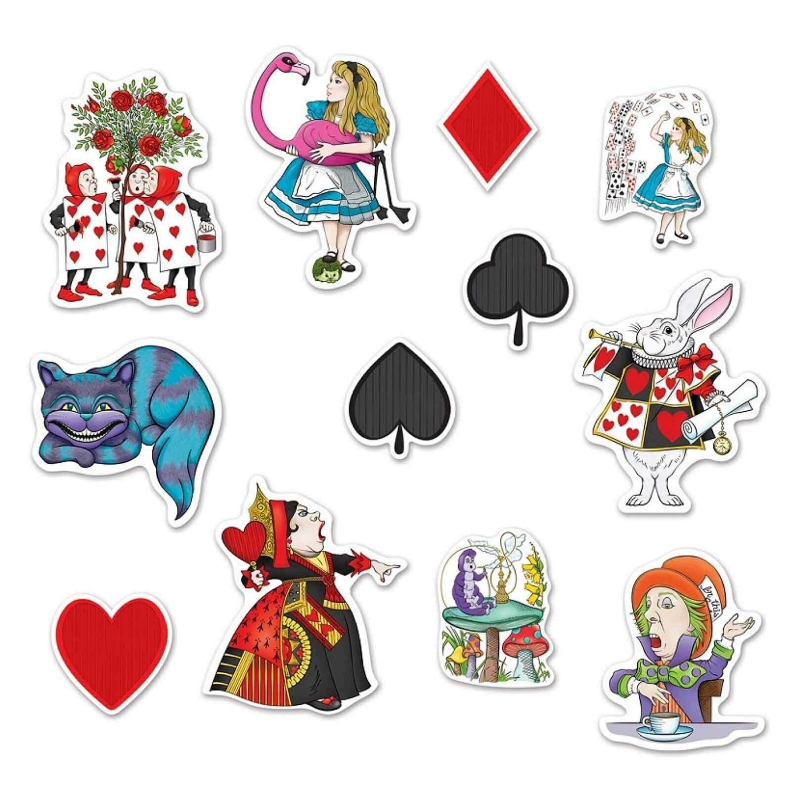 Photo 1 of Alice In Wonderland Cutouts