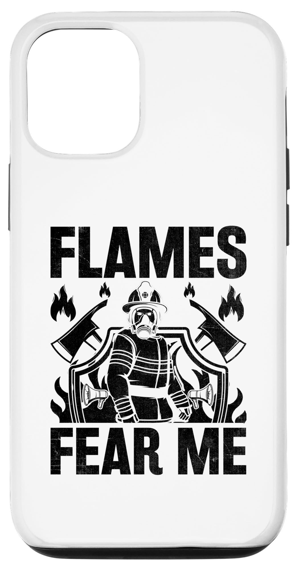 iPhone 14 Pro Flames Fear Me Firefighter Firefighting Fire Rescue Case