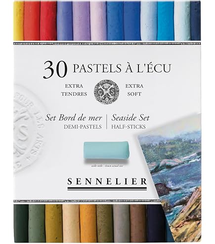 Amazon.com: SENNELIER Extra-Soft French Half Pastel Professional