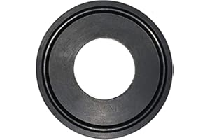 DR.COMPONENT 1" Sanitary Standard Tri-Clamp Gaskets (Pack of 20), Black Buna-N (NBR)
