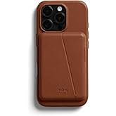 Bellroy Mod Phone Case + Wallet for iPhone 16 Pro (Slim Leather iPhone case, Phone Wallet) - Sienna