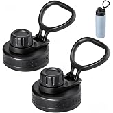 Prurex Replacement Lid for Hydrapeak Sprot Wide Mouth 26 32 40 OZ Bottles | Spout Lid for Hydrapeak Mini 14 20 oz Water Bottle, with Ergonomic Handle, Sommth Spout, BPA-Free, for Hiking, Gym, Daily Use