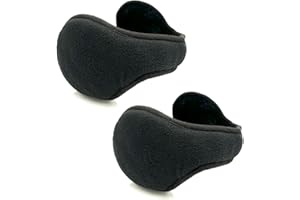 MDSTYLE Winter Ear Muffs for Men & Women - Adjustable & Foldable - Fleece Ear Warmer Ear Covers Cold Weather Outdoor