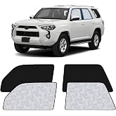 ZATOOTO Car Window Shades for Toyota 4Runner 2017-2024, 4 Pack Custom Fit | Reflective &amp; Magnetic &amp; Privacy,Keeps Car Cool. Ideal for Camping, Naps &amp; Protecting Valuables. Easy Foldable Storage.