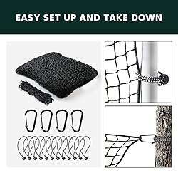 Hittop Sports Netting,Hitting Net with 33Feet Nylon