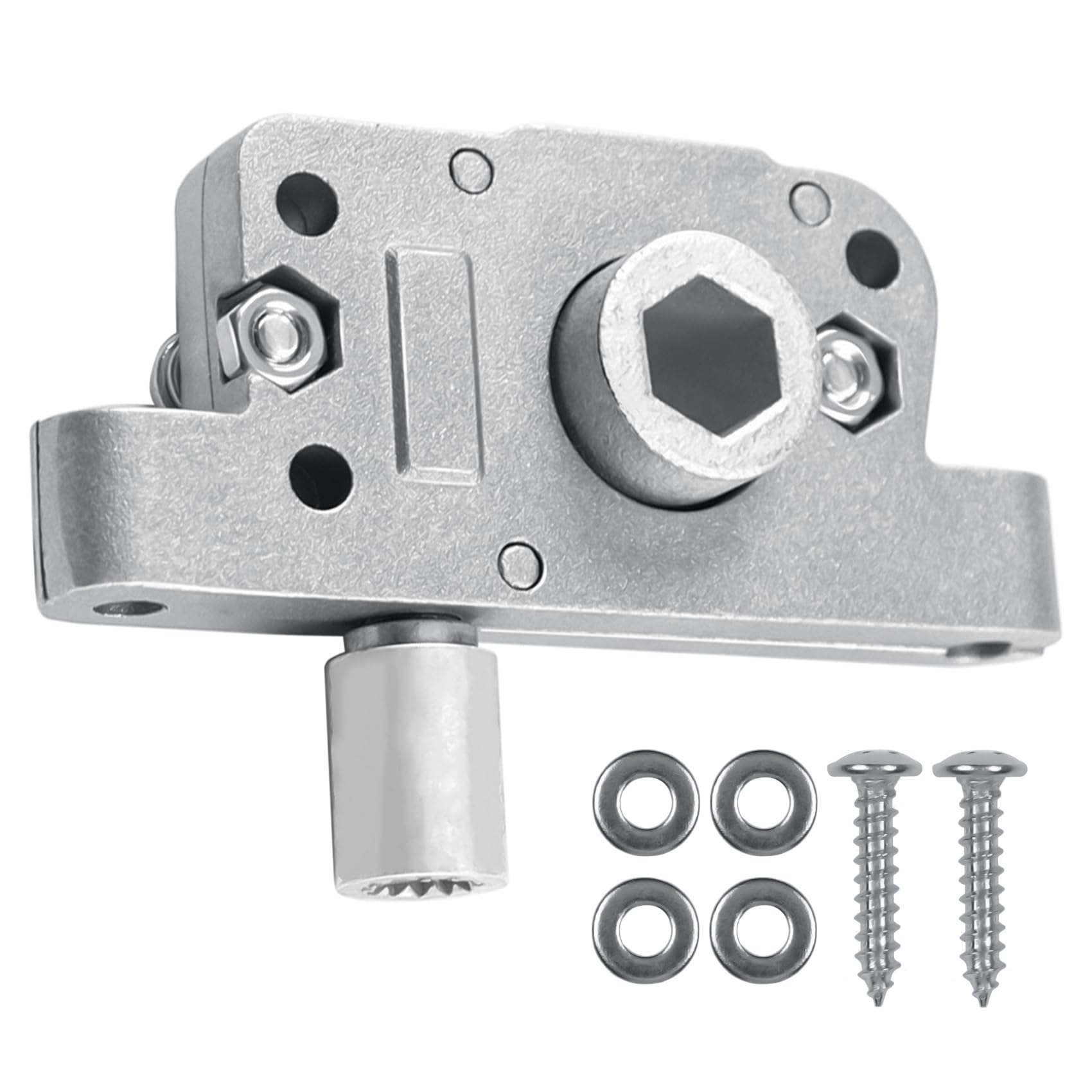 Photo 1 of 10A20281K1 RV Roof Fan Vent Cover Lid Lift Gear Operator Mechanism, Compatible with MaxxAir MaxxFan Plus or Deluxe Fan, RV Roof Vent Lift Parts for Camper Travel Trailer, Replace# 10A20281K-1AF, Gray