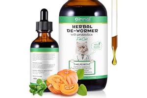 WELOSUER Specifically Formulated for Cats, Cats Natural Broad Spectrum Treatment, Herbal Cleanse, Digestive Support for All Cat Breeds, Gut Health, Puppy & Kitten, Supplement Drops