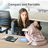 NEWYES 991ES MAX Rechargeable Scientific Calculator Writing Pad Dual Power Black view 5