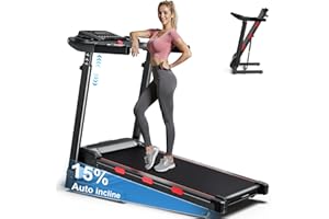 BMJX US 8.7MPH Incline Treadmill for Home, 3.5HP Quiet BLDC Treadmills for Home with Double Deck Technology, 350 lbs Weight Capacity, APP, Heart Rate