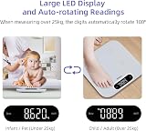 BAGAIL Baby Scale with Detachable Tray, Max 400lb, Accurate Readings view 5