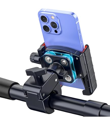 Amazon.com: Marsrider New Anti-Vibration Bike Phone Holder
