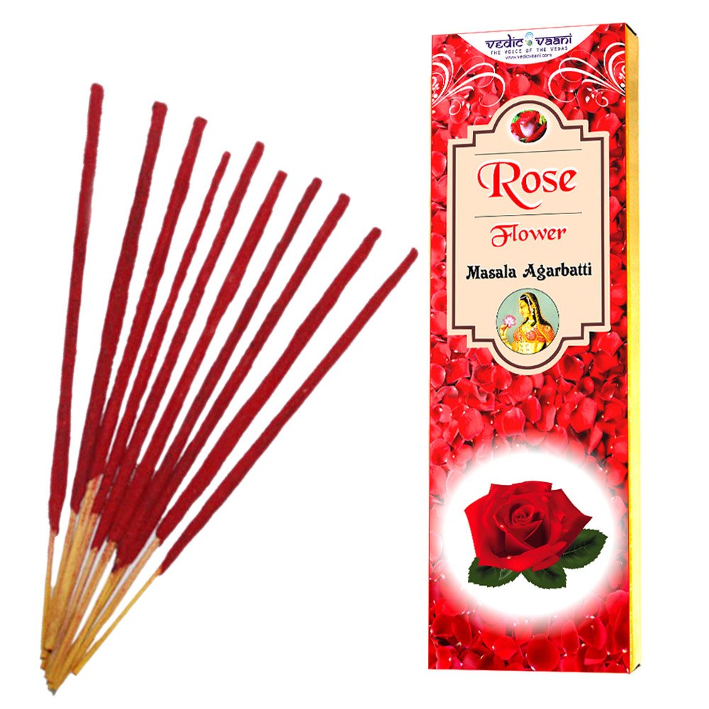 Buy Rose Flower Agarbatti 100 GMS Online at Low Prices in India