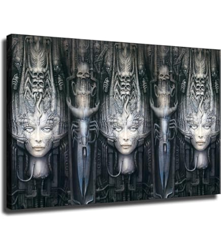 Amazon.com: mysticmana.com Anima MIA by H.R. Giger Framed & Dry