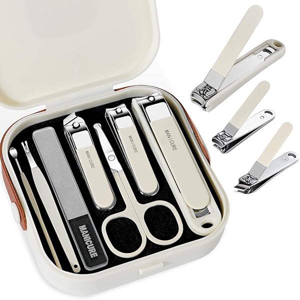 ネイル用品set Amazon.com : Nail Clippers Set 18 Pieces Stainless Steel