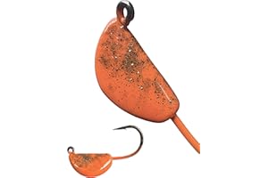 END GAME Sheepshead Jig, 2~5 Pack, Standup Style Jig, Saltwater Fishing Jig, Powder Coat Finish Made in The USA with 2X Hook, 1/2oz, 3/4oz, 1oz Sizes