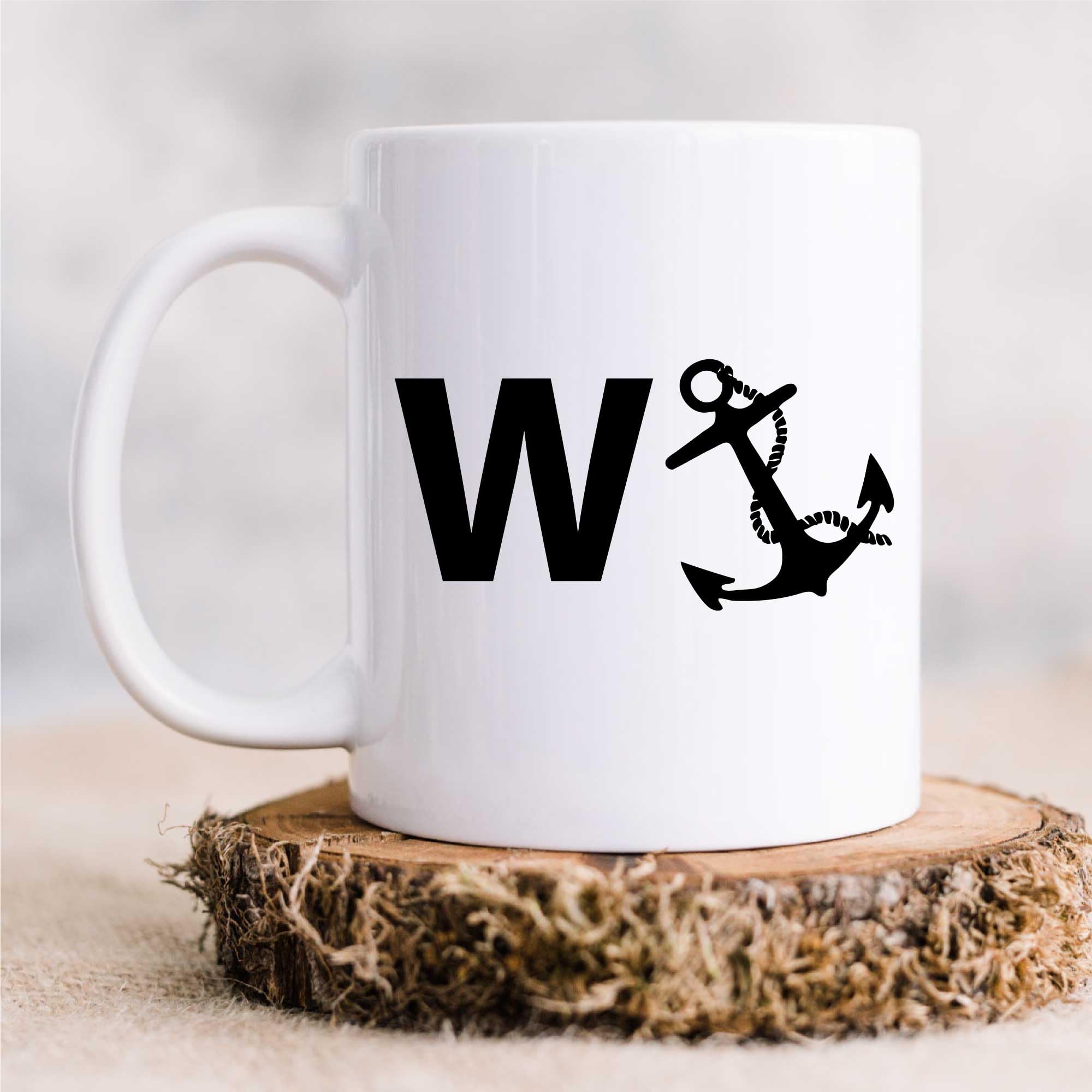 60 Second Makeover Limited W Anchor Mug Gift Funny Novelty Adult Humour Cup Ceramic Present Wanker