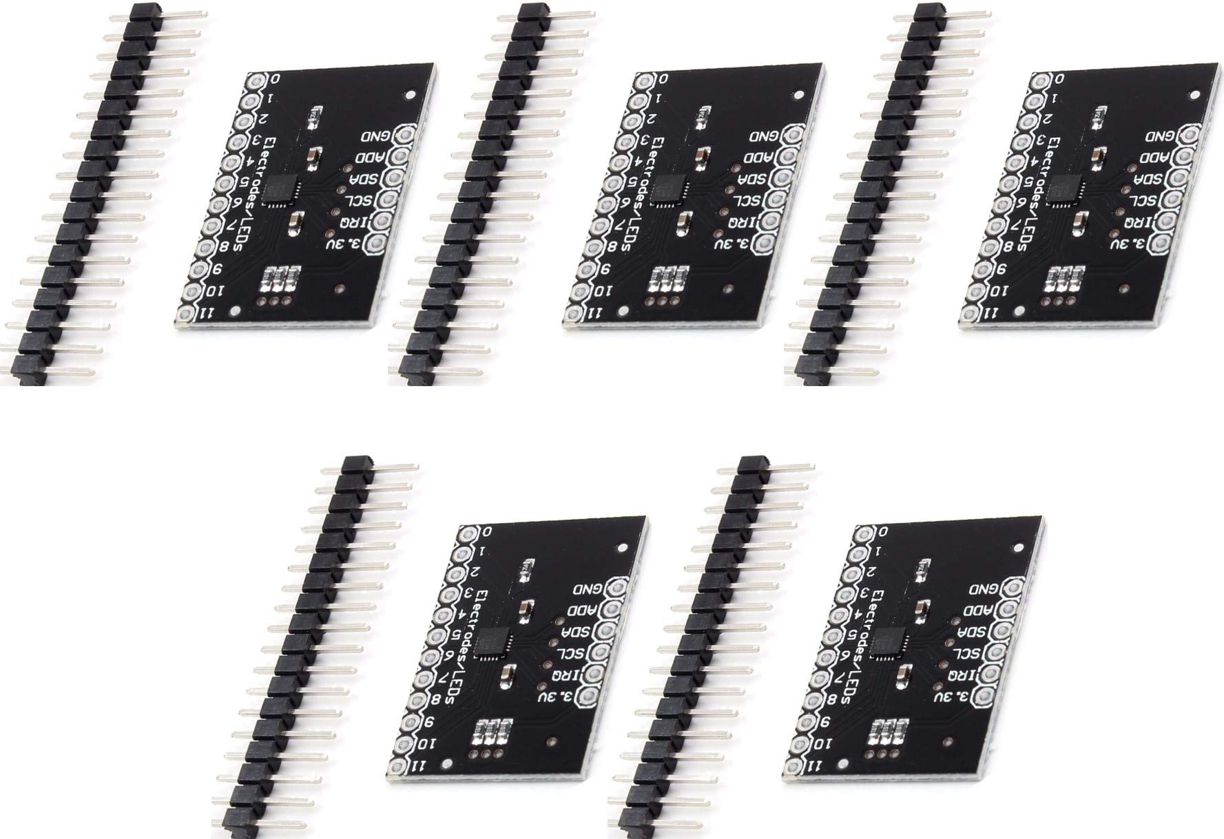 5pcs MPR121 Breakout V12 Capacitive Touch Sensor Controller Module I2C Keyboard