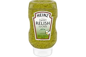 Heinz Sweet Relish (12 x 375 mL Squeeze Bottles)