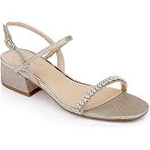 Jewel Badgley Mischka Aaliyah Block Heel Sandal