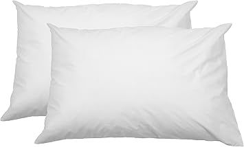 Buy Amazonbasics 100 Cotton Soft Pillow Case With Zip 50 X 80 Cm 2pcs By Amazonbasics Online At Low Prices In India Amazon In
