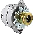 DB Electrical 400-12459 Alternator for Tractor & Chevy 10SI 1-Wire One Wire with 2 Groove Pulley 7127-SEN-2G