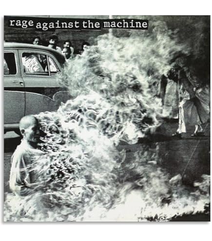 Amazon.com: LPGI Rage Against The Machine Fabric Poster, 30