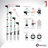 TENSYS Telescopic Height Measuring Stick 5m Folding Steel Pole with Carry Bag view 8