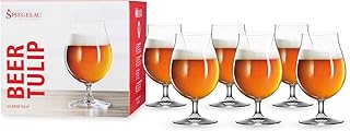Spiegelau & Nachtmann, 6-teiliges Biertulpen-Set, Kristallglas, 440 ml, 4991884, Beer Classics