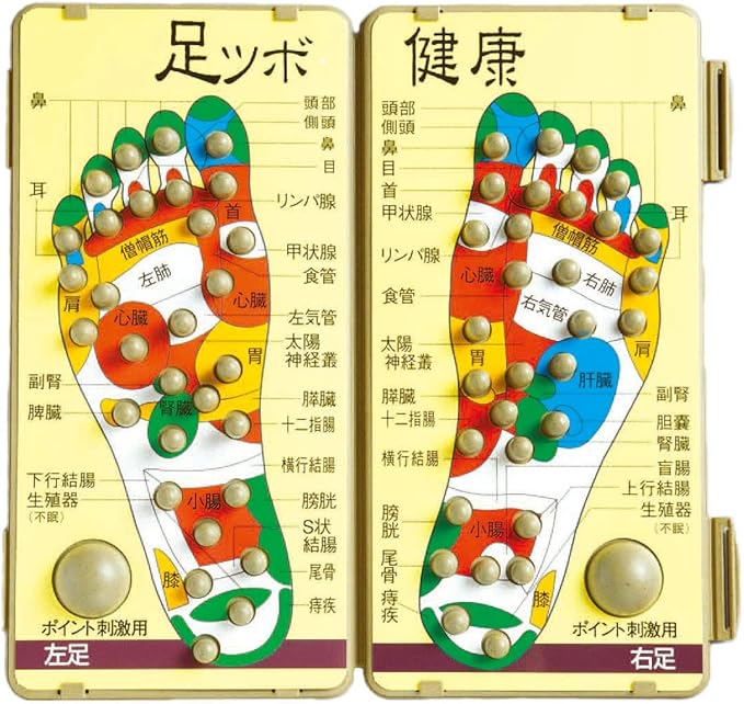 Amazon Co Jp 足裏刺激ボード 足つぼ 刺激 マッサージ マット 折りたたみ ビューティー