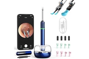 Ear Wax Removal Tool Camera:Ear Camera,Bebird Note5 Pro Ear Cleaner Tweezers,10 Megapixels Ear Otoscope Camera,Earwax Removal Kit,12 Ear Spoon,Base Storage,Ear Cleaning Kit for Ear Cleaning