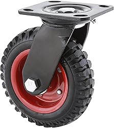 POWERTEC 6 Inch Caster Wheels Set of 8, Heavy Duty