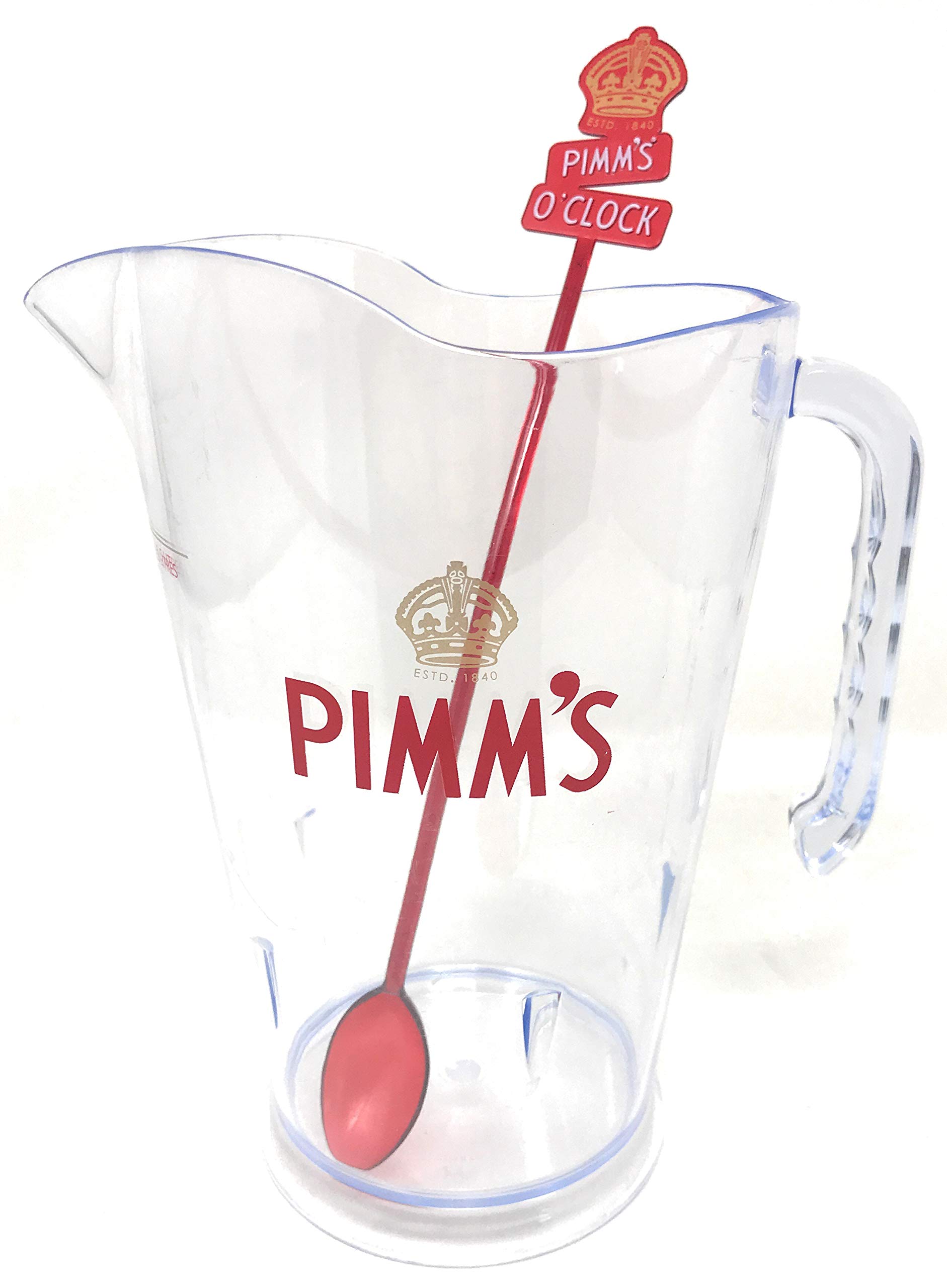 Pimm's Jug and Pimm's O'clock Jug Stirring Spoon Set